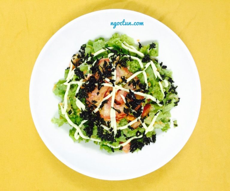 Làm salad rau quả ngon sạch, tốt cho sức khoẻ