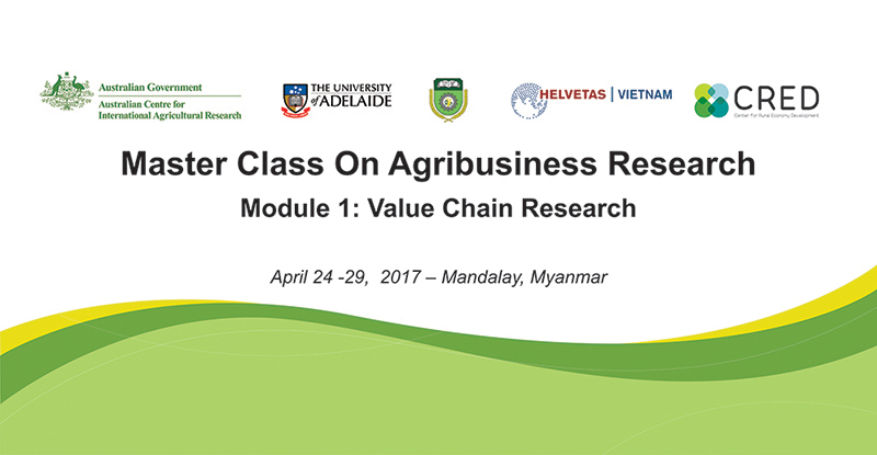 Agribusiness Master Class module 1: Value Chain Research