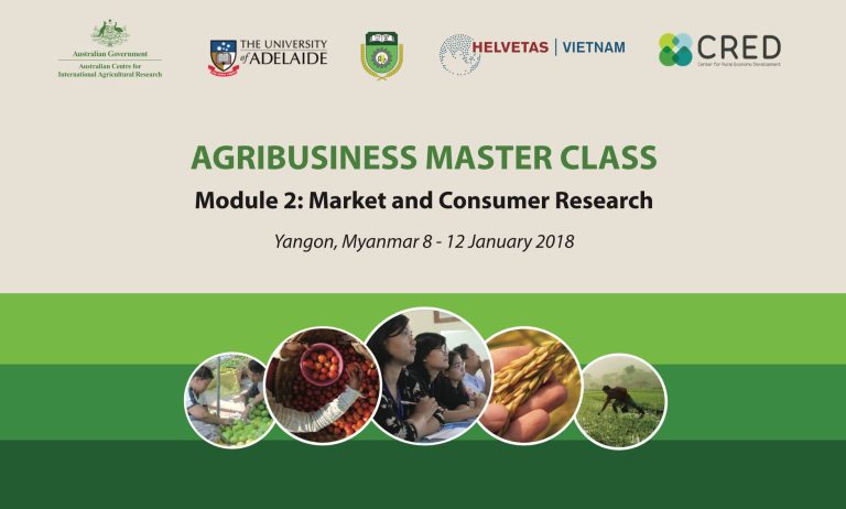 Backdrop for Agribusiness Master Class 2