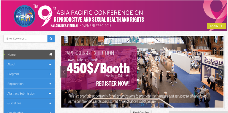 The 9th Asia Pacific Conference on Reproductive & Sexual Health & Rights