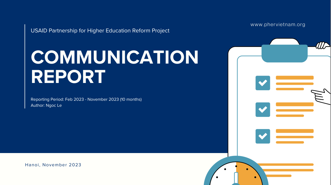 Communication Report – PHER – Feb 7 – Nov 30 (10 months)